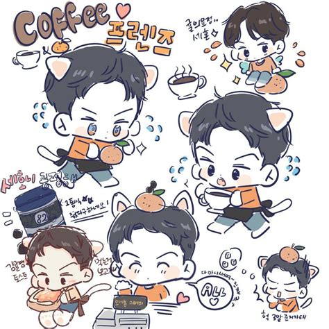 Pin By Alfloten On EXO Exo Fan Art Exo Art Exo Chibi