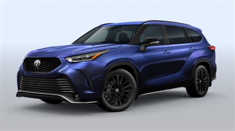 2023 Toyota Highlander Color Options View The Beautiful Hues