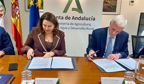 Agroseguro Y La Junta De Andaluc A Firman Un Convenio De Colaboraci N