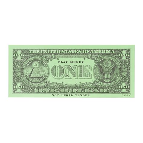 Snapklik.com : LEARNING ADVANTAGE One Dollar Play Bills - 100 1 Paper