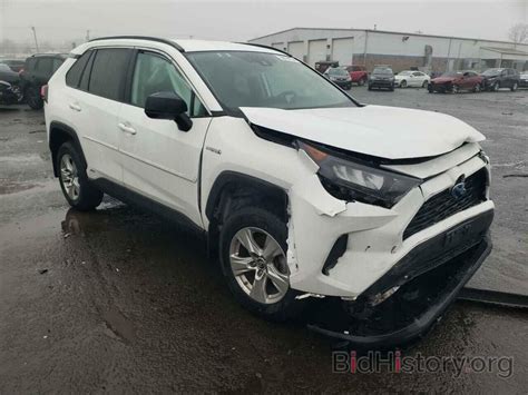 Report 4T3L6RFV9MU006514 TOYOTA RAV4 2021 WHITE HYBRID ENGINE Price