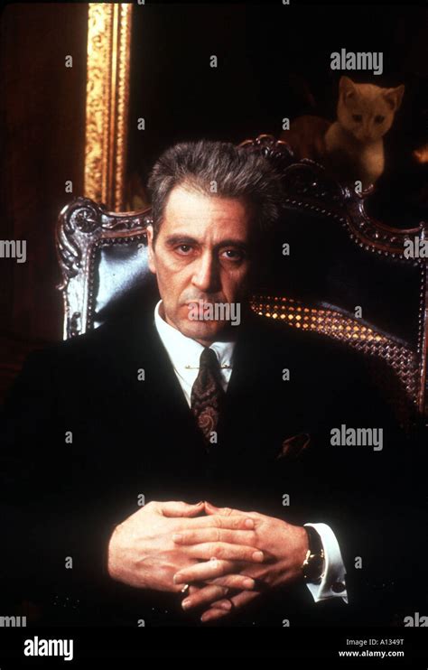 The Godfather Part Iii Francis Ford Coppola Al Pacino Stock Photo