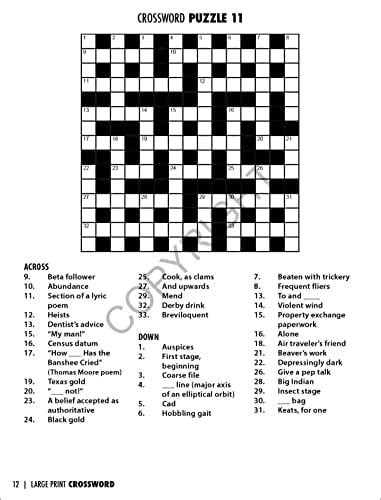 Crossword Puzzles Printable