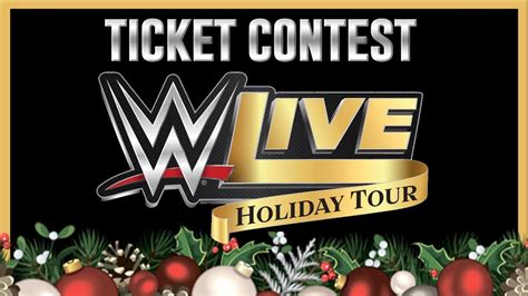 WWE LIVE Holiday Tour Ticket Contest Rules | KBAK