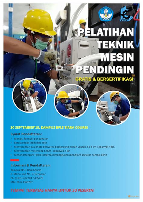 Poster Pelatihan Singkat Ac Ver 2 Bple Tiara Course