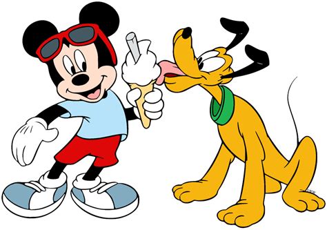 Mickey, Minnie & Pluto Clip Art Images | Disney Clip Art Galore