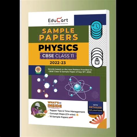 Educart Cbse Class 11 Physics Sample Paper 2022 Full Syllabus With Detailed Explanation And