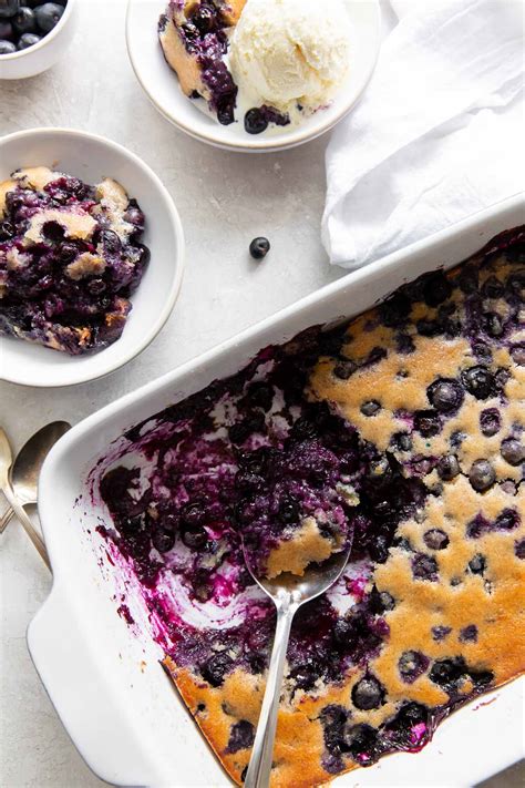 Blueberry Cobbler Quick And Easy Kristine S Kitchen