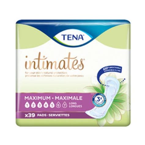 Tena Serenity Heavy Absorbency Bladder Control Long Pads