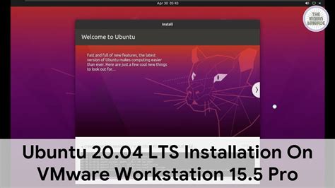 Ubuntu 20 04 LTS Focal Fossa Installation On VMware Workstation 15 5