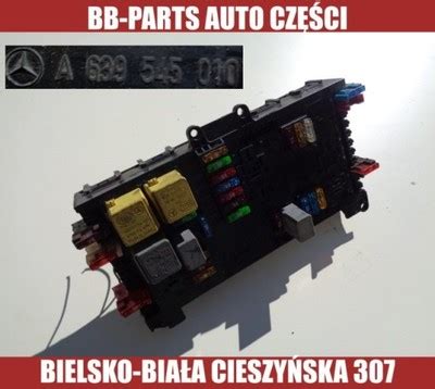 SKRZYNKA BEZPIECZNIKÓW VITO 2 2CDI W639 A639545010 6251578900