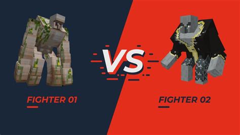 Mutant Iron Golem Vs Mutant Evoker Minecraft Mob Battle Ep8