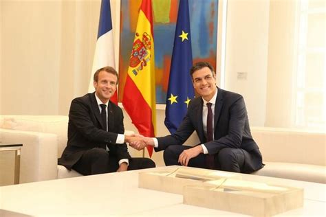 ملف Sánchez y Macron se reúnen en La Moncloa La Moncloa Madrid jueves