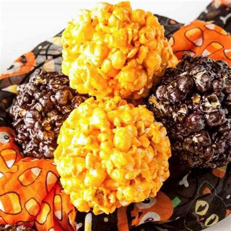 Easy Marshmallow Popcorn Balls Mindee S Cooking Obsession