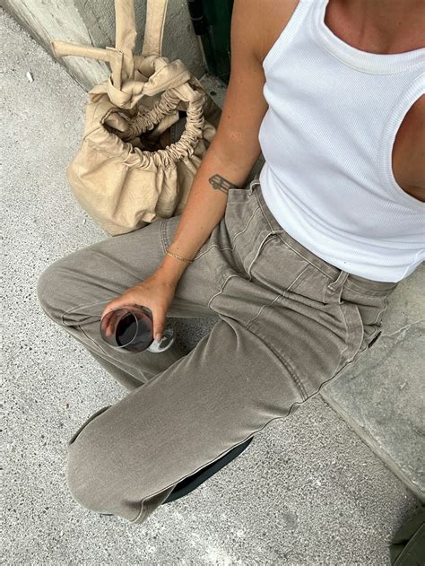 Go To Pants Brown Brown Djerf Avenue