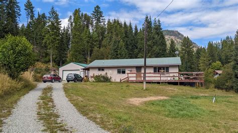 Thompson Falls Sanders County Mt Lakefront Property Waterfront Property House For Sale