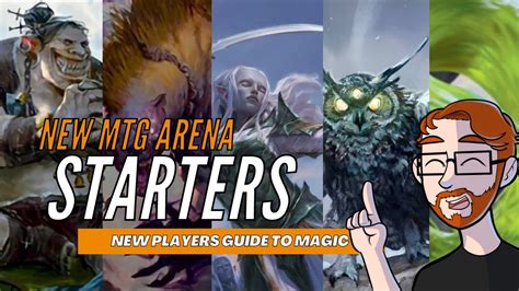 Some Of The New Starter Decks Mtg Arena Beginner Decks Youtube