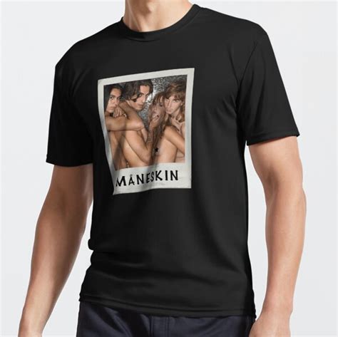 MANESKIN Måneskin naked Active T Shirt by lacato Redbubble