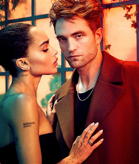 Robert Pattinson And Zoë Kravitz Robert Pattinson Zoe Kravitz Robert