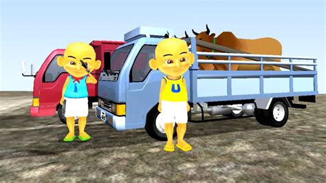 Upin Ipin Menemukan Truk Oleng Bermuatan Sapi Besar Di GTA YouTube