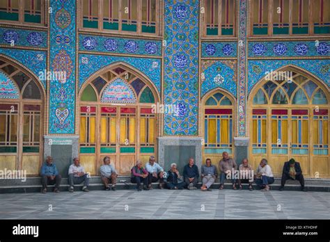 Kashan Iran November The Shrine Of Imamzadeh Hilal Ibn Ali Is