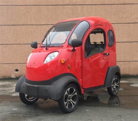 Electric Four Wheel Low Speed Two Doors EV Car for Family Adn Elderly ...