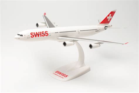 Herpa 610117-002 - Snap-Fit A340-300 Swiss