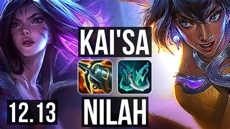 KAI SA Soraka Vs NILAH Yuumi ADC 6 1 1 300 Games EUW Master