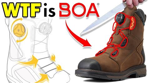 Why steel cable laces? - BOA Ariat Boot - YouTube