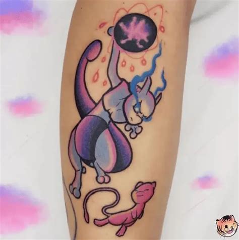 40+ Mewtwo Tattoo Ideas To Show The World How Strong You Are!