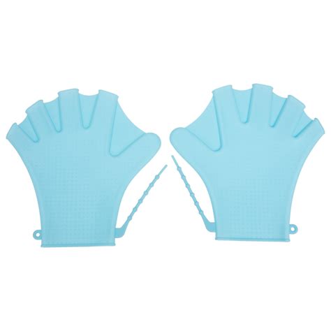 Webbed Swimming 1 Pair Silicone Swimming Finger Webbed Aquatic Swim