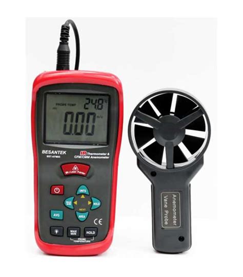 Besantek BST AFM05 IR Thermometer CFM CMM Vane Anemometer Jual