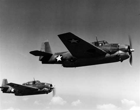 80 G K 16151 Grumman TBF 1 Avenger Torpedo Planes