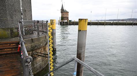 Bodensee Mit Rekord So Viel Wasser Wie Noch Nie Im Winter Baden