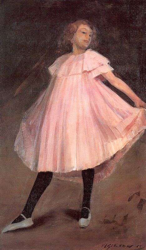 Dancer In A Pink Dress Art In Bulk