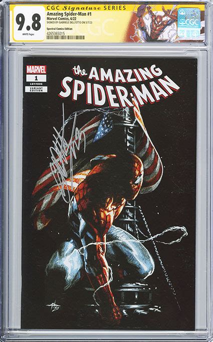 Amazing Spider Man Spectral Comics Edition Cgc Con Special