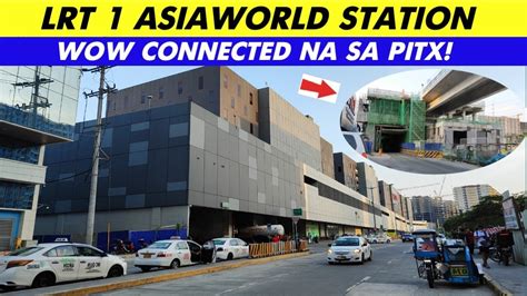 Lrt 1 Asiaworld Station Update Youtube