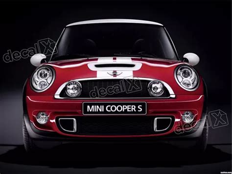 Adesivo Faixa Capo Carro Mini Cooper S Fa26 Parcelamento Sem Juros