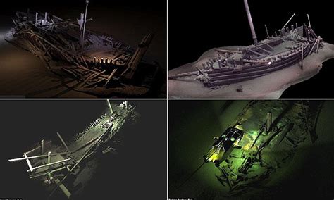 Experts Find Graveyard Of 60 Preserved Ancient Shipwrecks Daily Mail