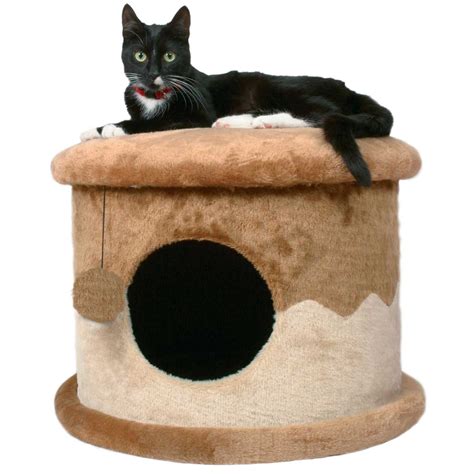 Trixie Dreamworld Plush Cat House Petco