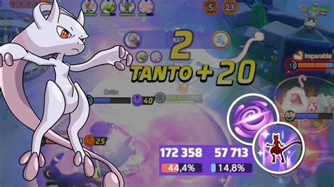 As Fue Mi Primera Partida Con Mega Mewtwo Y Pok Mon Unite