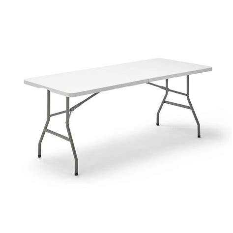 Table Pliante Multi Usage L 1 80 M Blanc