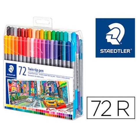 Marcador Staedtler Dupla Ponta Cores