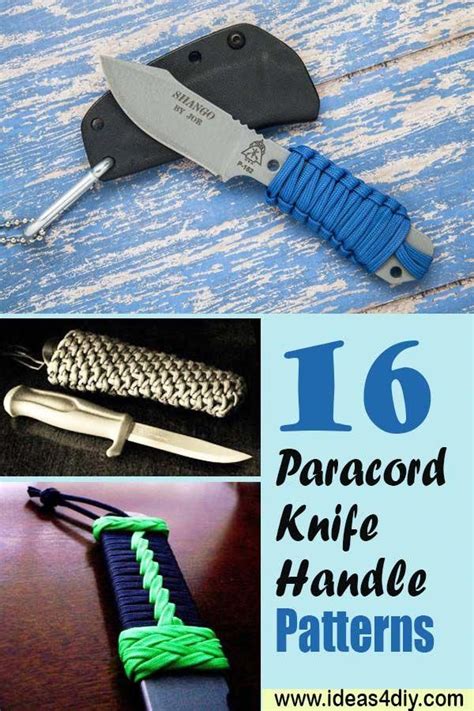 Compilation Of How To Make Cool Paracord Knife Handle Patterns And