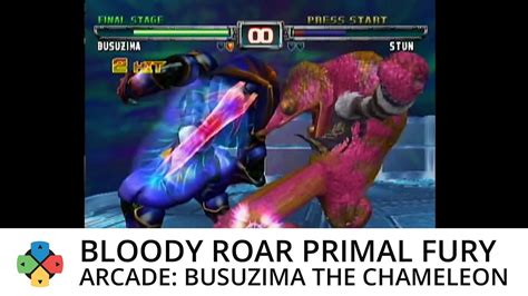 Bloody Roar Primal Fury Busuzima The Chameleon Youtube