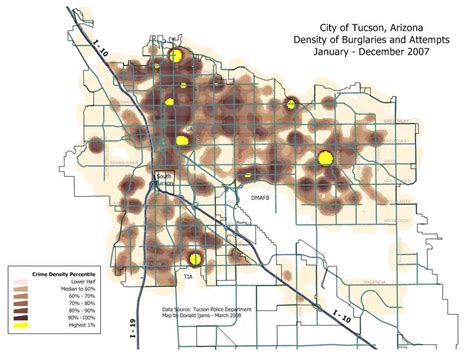 Tucson Crime Map ~ ELAMP