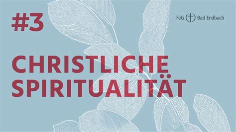 Christliche Spiritualität Teil 3 Torben Plitt Livestream