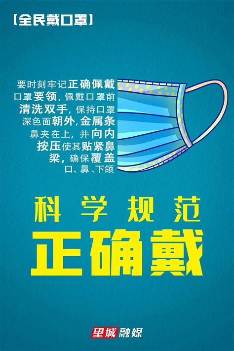 坚持戴口罩，科学防护不松懈！防控疫情措施