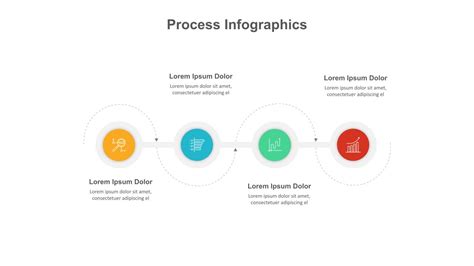 Powerpoint Template For Process Flow Infographics - SlideKit