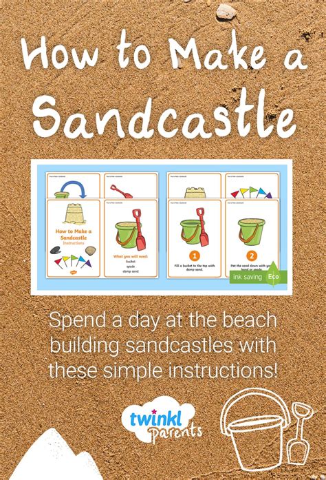 How To Make A Sandcastle Step By Step Instructions Sand Castle